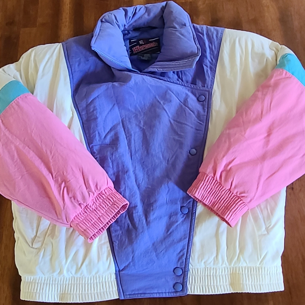 Vintage Herman's soft shell down jacket